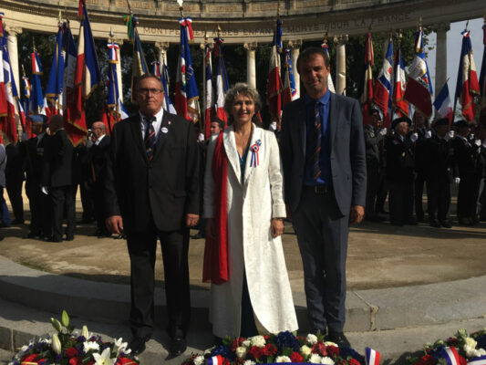 20 octobre 2018. Montpellier, Cérémonie du Centenaire de l’Association UNC, Union Nationale des Combattants de l’Hérault, 10h messe à Notre Dame des Tables puis dépôts de gerbes au Monument au Morts. Nathalie interprétera plusieurs chants.
